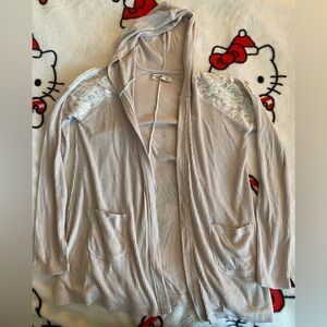 Abercrombie kids ribbed cardigan